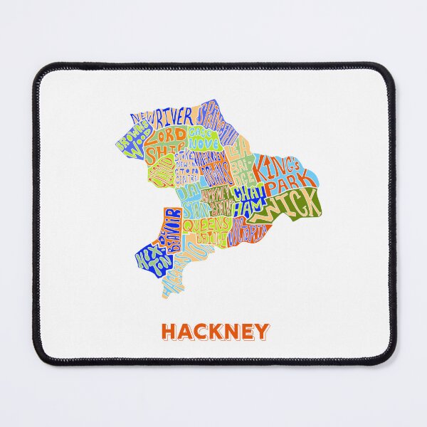 Item preview, Hackney- London Boroughs designed and sold by damnfinecuppa.