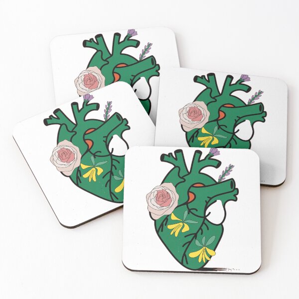 Item preview, Botanical Floral Minimalist Line Art Human Heart Glitch Aesthetic Illustratio Art Design 004 designed and sold by sadedream.