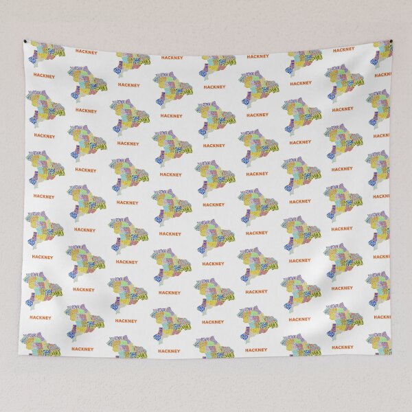 Item preview, Hackney- London Boroughs designed and sold by damnfinecuppa.