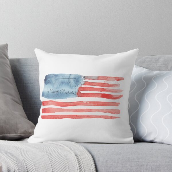Item preview, South Dakota American Flag designed and sold by thepizzafan910.