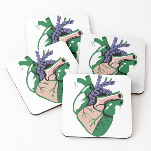 Item preview, Botanical Floral Minimalist Line Art Human Heart Glitch Aesthetic Illustratio Art Design 005 designed and sold by sadedream.
