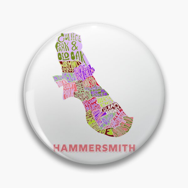 Item preview, Hammersmith - London Boroughs designed and sold by damnfinecuppa.