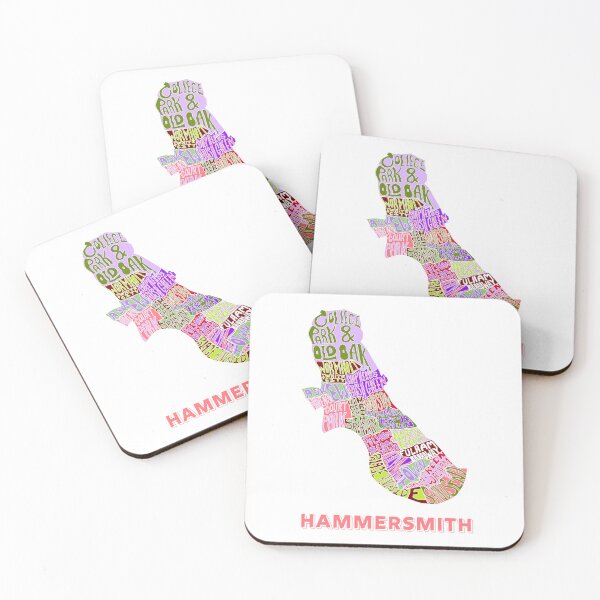 Item preview, Hammersmith - London Boroughs designed and sold by damnfinecuppa.