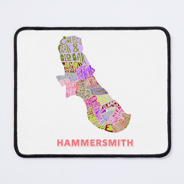 Item preview, Hammersmith - London Boroughs designed and sold by damnfinecuppa.