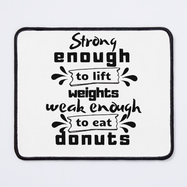 Item preview, Funny Gym Quote – Workout Balance Foodie Fitness Humor designed and sold by Lunaria Arts.