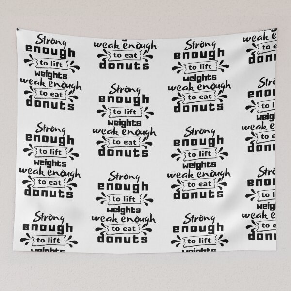 Item preview, Funny Gym Quote – Workout Balance Foodie Fitness Humor designed and sold by Lunaria Arts.