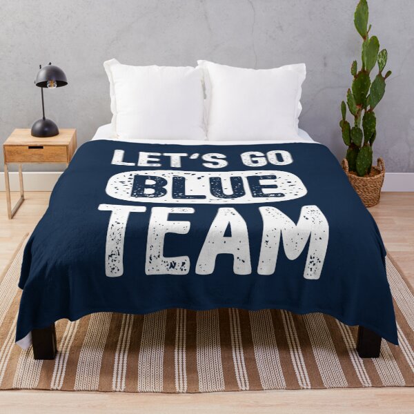 Item preview, Let's Go Blue Team Funny Camp Group II designed and sold by Lemon Pepper.