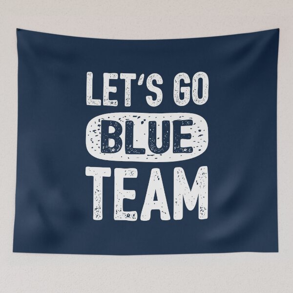 Item preview, Let's Go Blue Team Funny Camp Group II designed and sold by Lemon Pepper.