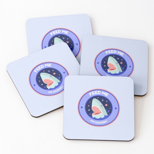 Item preview, Feed Me, I’m Hangry – Shark Attack Design designed and sold by Novel Works Studio.