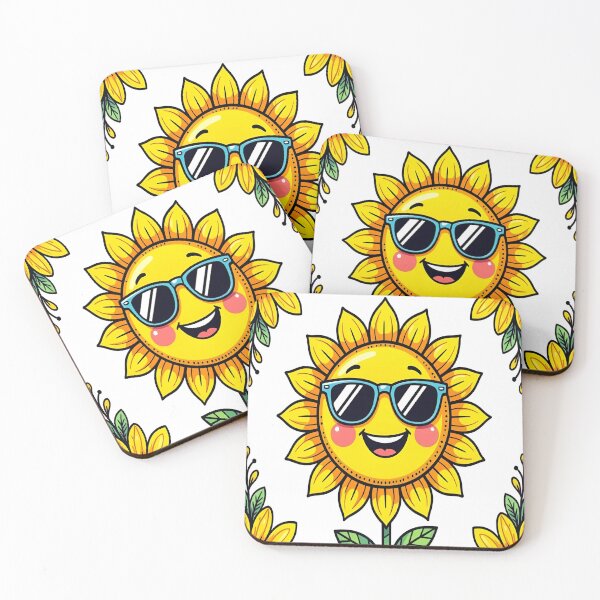 Item preview, Cute Smiling Sun Sticker – Simple Minimal Doodle Art designed and sold by Rudro-Fashion.