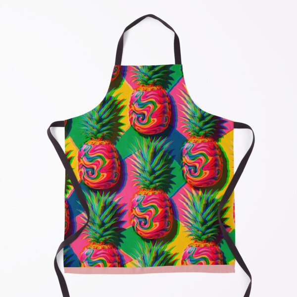Item preview, Brightly colored, hydro dipped pineapple pattern designed and sold by Nikki-Tee.