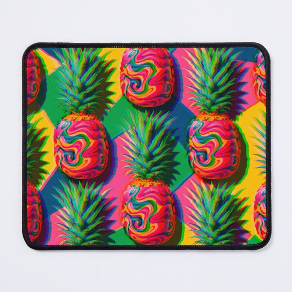 Item preview, Brightly colored, hydro dipped pineapple pattern designed and sold by Nikki-Tee.
