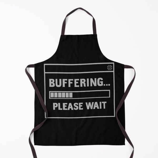 Item preview, Buffering...please wait - funny design designed and sold by peaceAVmedia.