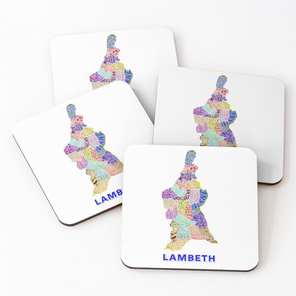 Item preview, Lambeth - London Boroughs designed and sold by damnfinecuppa.