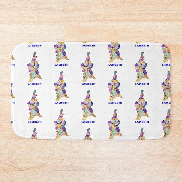 Item preview, Lambeth - London Boroughs designed and sold by damnfinecuppa.