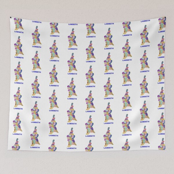 Item preview, Lambeth - London Boroughs designed and sold by damnfinecuppa.
