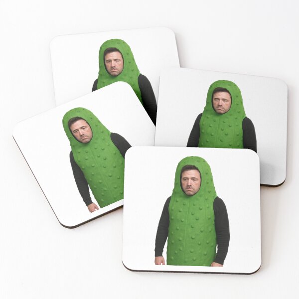 Item preview, Pickle ben affleck pickles cucumber birthday funny prank meme weird christmas designed and sold by CheeseBlueprint.