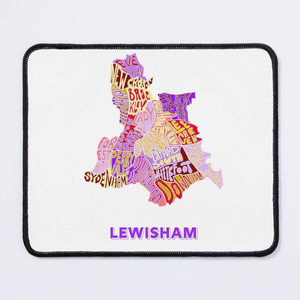 Item preview, Lewisham - London Boroughs designed and sold by damnfinecuppa.