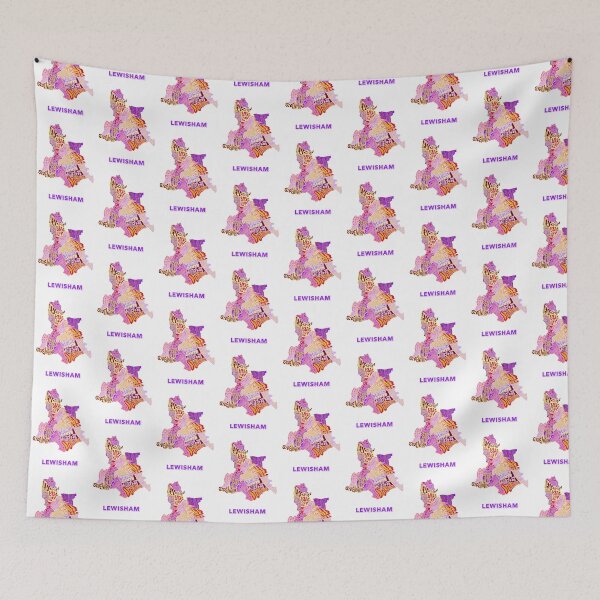 Item preview, Lewisham - London Boroughs designed and sold by damnfinecuppa.