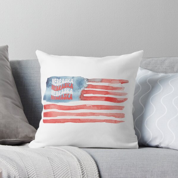 Item preview, Nebraska American Flag designed and sold by thepizzafan910.