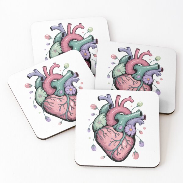 Item preview, Botanical Floral Minimalist Line Art Human Heart Glitch Aesthetic Illustratio Art Design 010 designed and sold by sadedream.