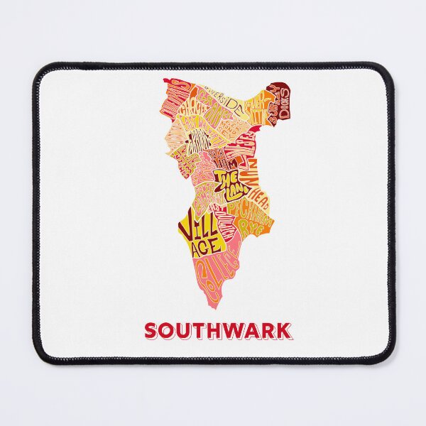 Item preview, Southwark - London Boroughs designed and sold by damnfinecuppa.