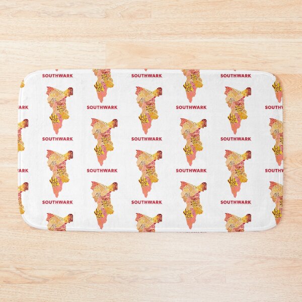 Item preview, Southwark - London Boroughs designed and sold by damnfinecuppa.