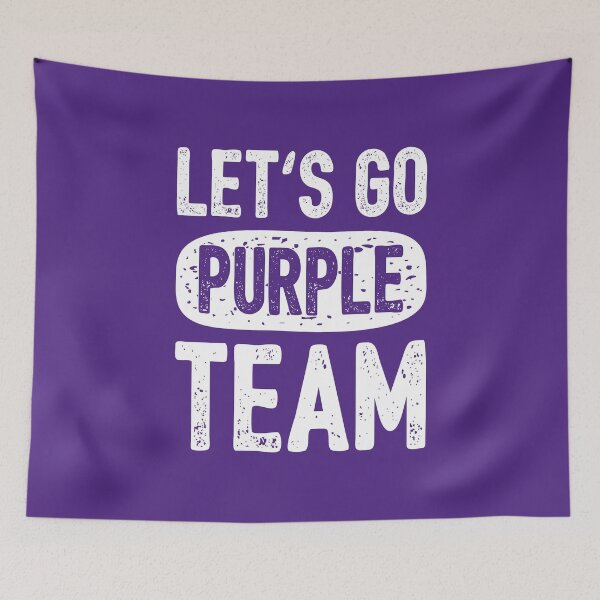 Item preview, Let's Go Purple Team Funny Camp Group II designed and sold by Lemon Pepper.