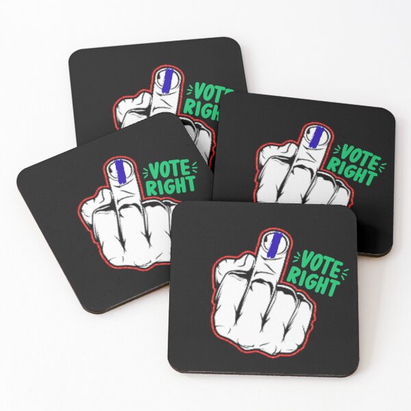 Item preview, Vote Right – Bold Political Voting Awareness Design designed and sold by MOTAS Graphics .