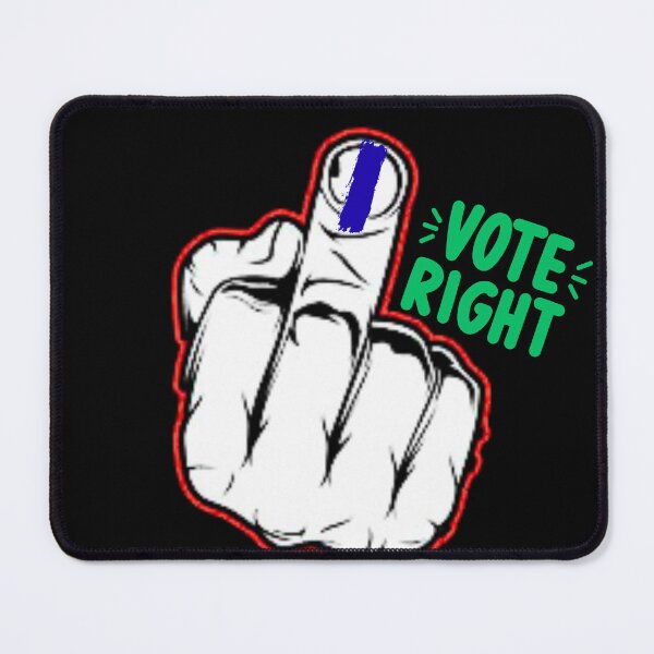 Item preview, Vote Right – Bold Political Voting Awareness Design designed and sold by MOTAS FASHION .