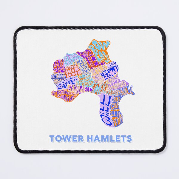 Item preview, Tower Hamlets - London Boroughs designed and sold by damnfinecuppa.