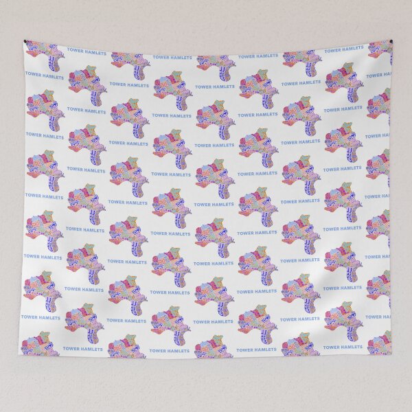 Item preview, Tower Hamlets - London Boroughs designed and sold by damnfinecuppa.