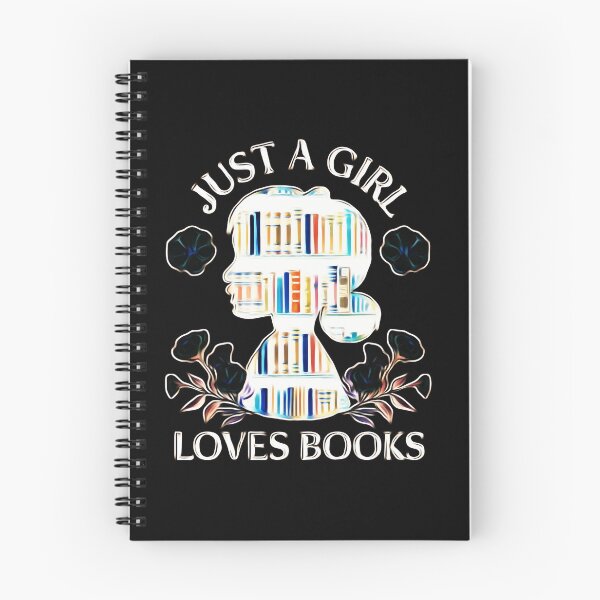 Item preview, Just a Girl Who Loves Books | Cute Book Lover designed and sold by creativerooney.