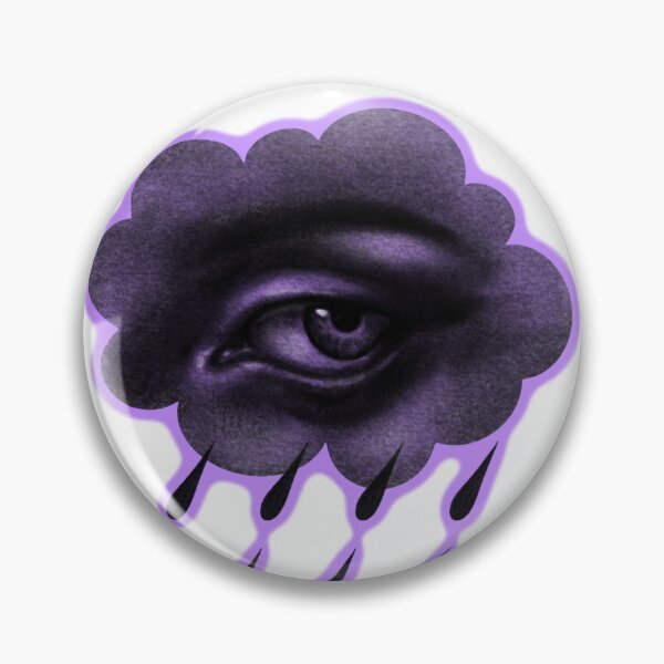 Item preview, Eye Cloud Raining Tears - purple designed and sold by CoraRaeDesigns.