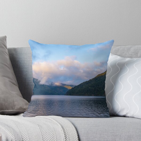 Item preview, Sunrise Over Lake Crescent at Olympic National Park designed and sold by TinyDinoDesigns.