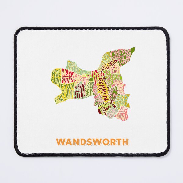 Item preview, Wandsworth - London Boroughs designed and sold by damnfinecuppa.