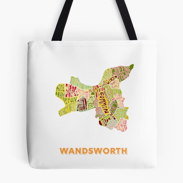 Item preview, Wandsworth - London Boroughs designed and sold by damnfinecuppa.