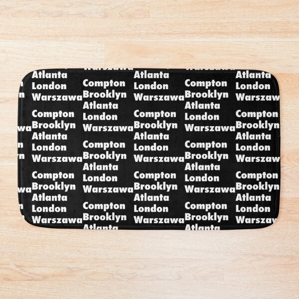 Artikelvorschau, Compton Brooklyn Atlanta London Warszawa Geschenk entworfen und verkauft von SpringfieldTa.