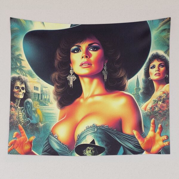 Item preview, Retro Witch designed and sold by PulpVintage.