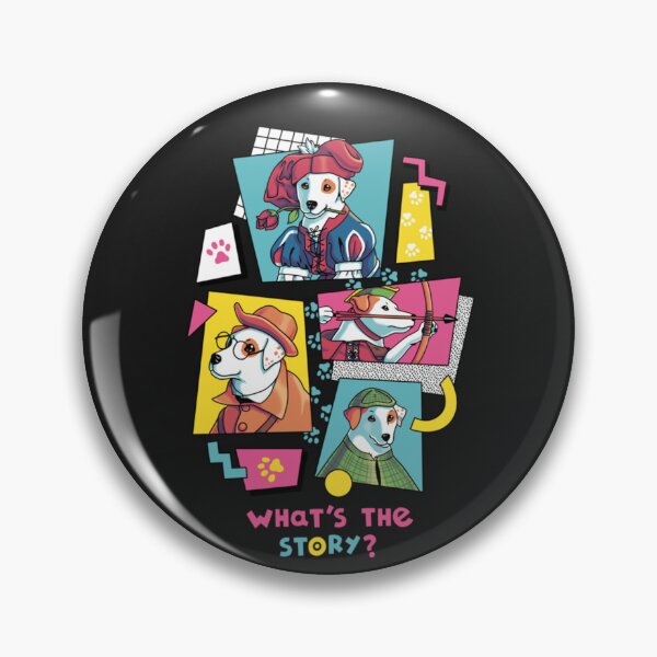 Item preview, What's The Story Wishbone Tv Show 90s Jack Russell vintage  designed and sold by MeziahCallez.