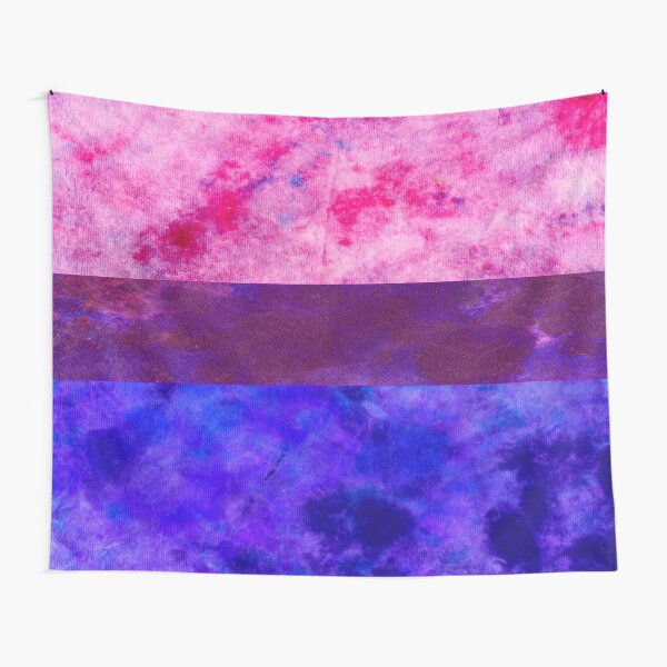 Bisexual Pride Digital Quilt Tapestry