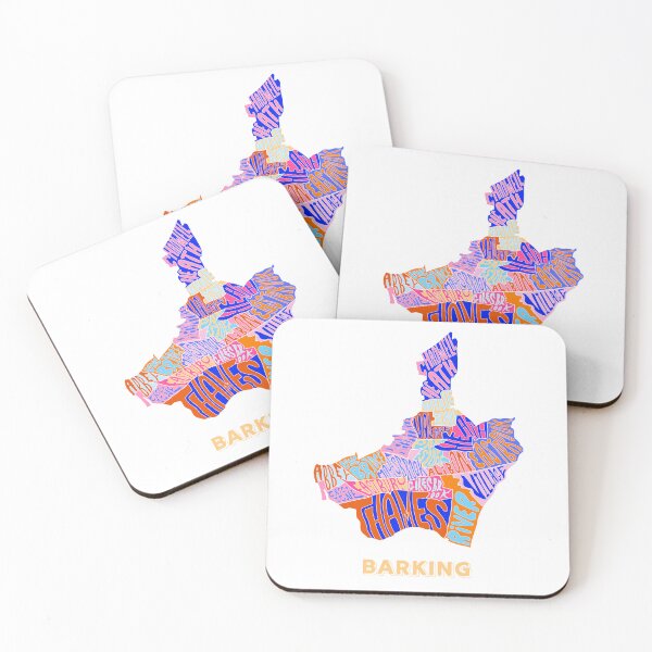 Item preview, Barking - London Boroughs designed and sold by damnfinecuppa.