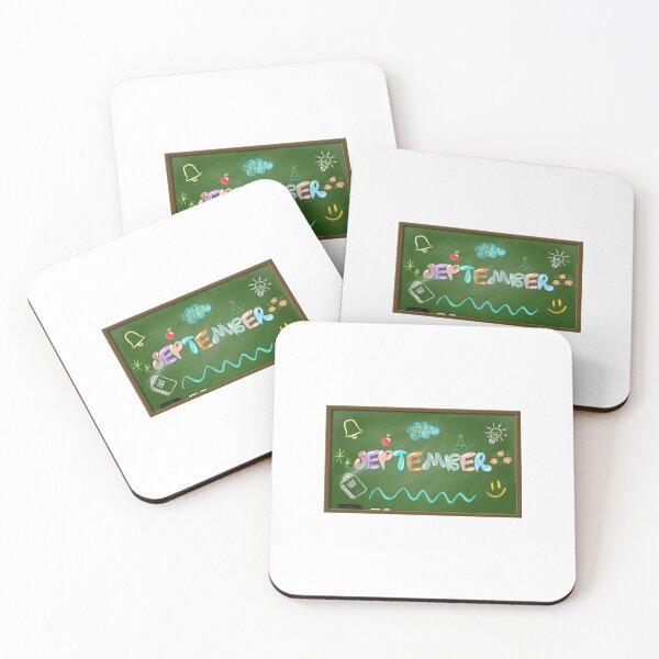 Item preview, September Blackboard – Back to School Sticker designed and sold by Once Upon A Design .
