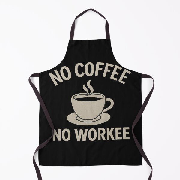 Item preview, No Coffee-No Workee - funny design designed and sold by peaceAVmedia.