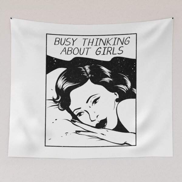 Item preview, Busy Thinking About Girls No Bg designed and sold by JasmineGraye.