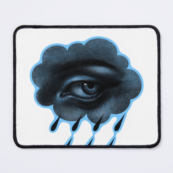 Item preview, Eye Cloud Raining Tears - blue designed and sold by CoraRaeDesigns.