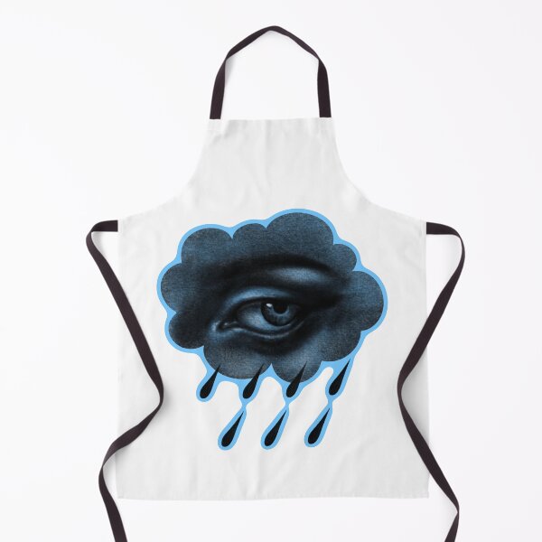 Item preview, Eye Cloud Raining Tears - blue designed and sold by CoraRaeDesigns.