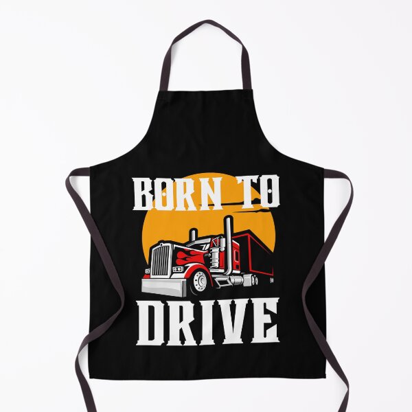 Item preview, Proud Trucker Driver Born to Drive Trucker Life Semi Truck Driver Lover designed and sold by YoungESC.
