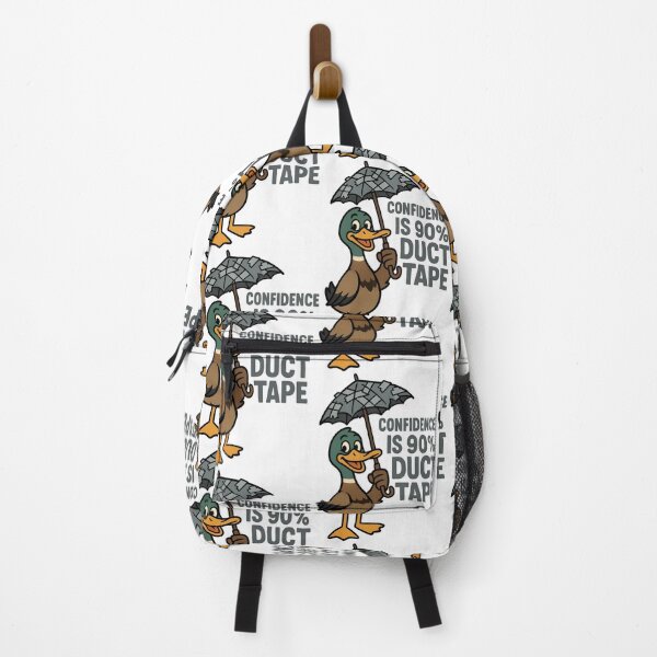 Item preview, Funny Duck Quote – Confidence is 90% Duct Tape designed and sold by TeeTimeTreasure.