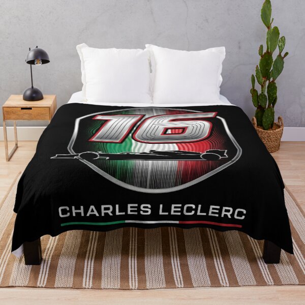Artikelvorschau, Charles Leclerc 16 Italienisches Emblem F1 entworfen und verkauft von Studio F1Grid.